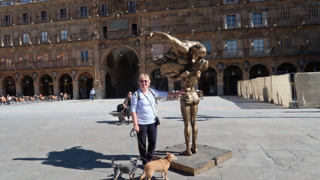 I was so happy in&nbsp;Salamanca